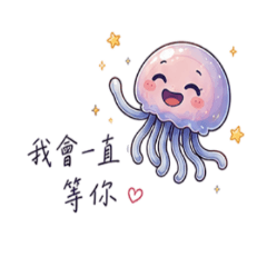 張遠系陪伴感水母貼圖
