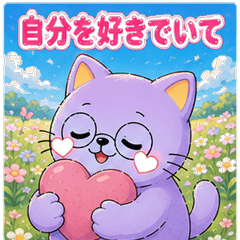 Lavender Cat: Songs of the Heart 3