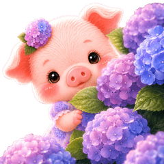 Baby pig | Hydrangea's daily life