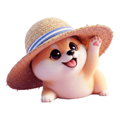 溫柔柴犬的快樂夏日【無文字】