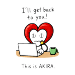 AKIRA Daily Life Sticker