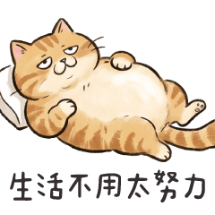手帳風貓貓❤️生活不用太努力
