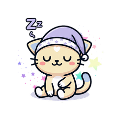 Cute cat sticker31