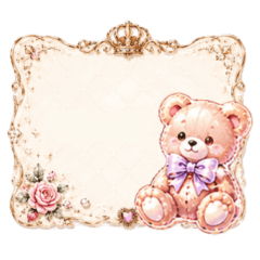 Sparkling princess sticker