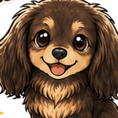 Everyday Chocolate & Tan Dachshund