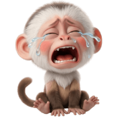 Little Monkey: Universal Big Stickers
