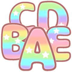 星＆ゆめかわ♡アルファベット＆数字