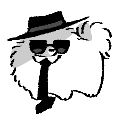 OnikuOishinu Sticker hardbo...