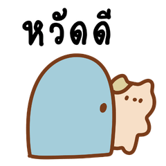 แมวลักกี้สุดน่ารัก ใช้ทักทาย พูดคุย ​