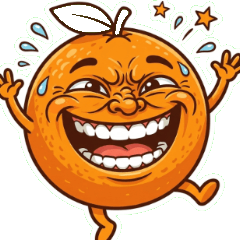 시니컬한 뾰로통 오렌지