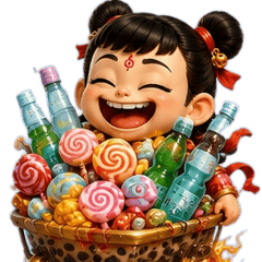 Big Stickers: Prince Mazu's Sassy Roasts