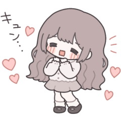 淡色ゆるガール①