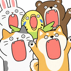 なぜか叫んでる動物図鑑