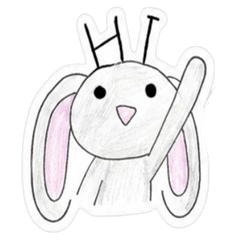 Alice's homemade stickers