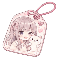 Lovely Leah and the Cat.
