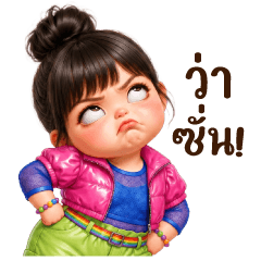 ตัวจี๊ดสีสดใสคุยทุกวัน