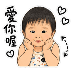 小Monday的日常｜日系手繪寶寶實用貼圖