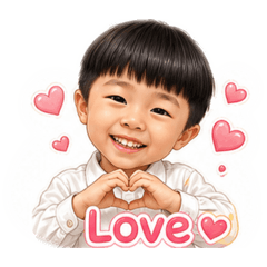 宸宸打招呼