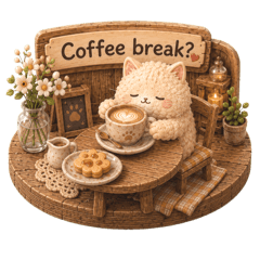 Cozy Toroneko Cafe 3D
