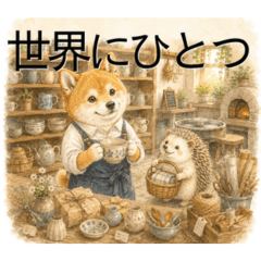 Shiba and Hedgehog Gift and Pottery Shop