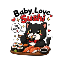 黑貓愛吃吃