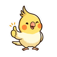 Cute & Daily Cockatiel Stickers