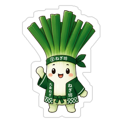 Negibou Everyday Green Onion Stickers