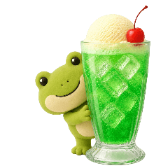Cozy Frog Everyday Stickers