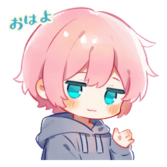 Jitome Hoodie Boy Daily Stickers