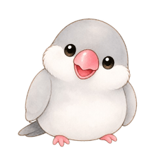 Healing Java Sparrow Daily Stickers