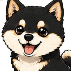Everyday Black Shiba