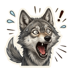 Shocked Animals Reaction Stickers