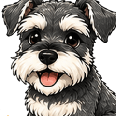 Everyday Cute Miniature Schnauzer