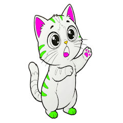 Cute cat stickers925