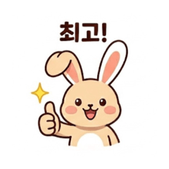 Daily White ear Rabbit