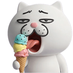 Annoying Cat Summer 3D
