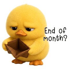 Cute & Cheeky Yellow Duck (EN)