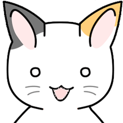 猫のすたんぷ (大) oo3