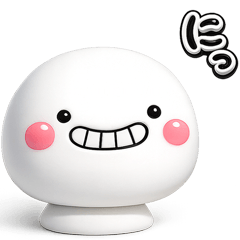 ず～っと使える♡無難なまるい子のスタンプ