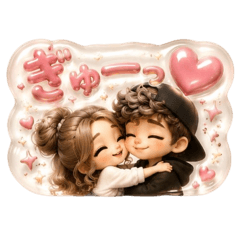 カップルver.うるちゅるシール‪♡