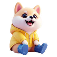 溫柔柴犬的梅雨季節【無文字】