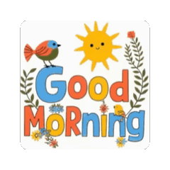 Nature English Stickers