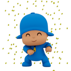 Pocoyo Animated Stickers