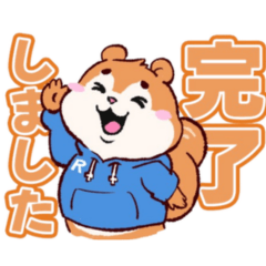 Ristakun - Cute Squirrel Stickers