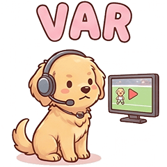 Cute Golden Retriever The Football Lover