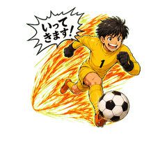 a motivated young goalkeeper