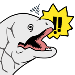 moray eel sticker