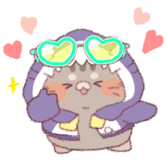 【夏2】サメ！パーカー動物2