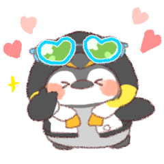 【夏2】ペンギン！パーカー動物