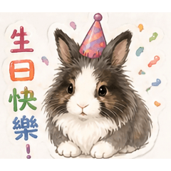 ♡可愛的獅子兔♡
